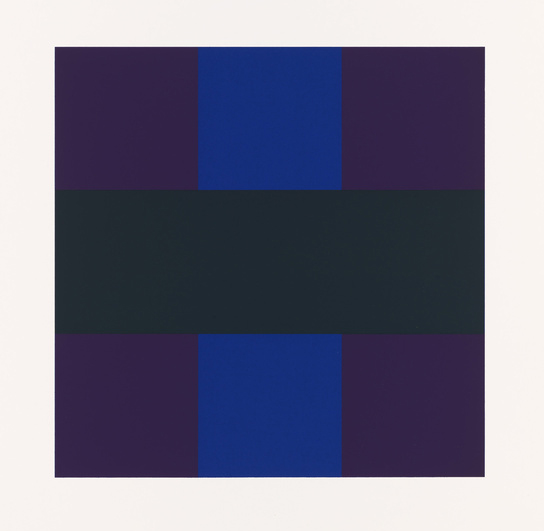 Ad Reinhardt, İsimsiz 6, Taşbaskı
